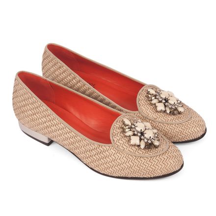 Loafer Palha Escura