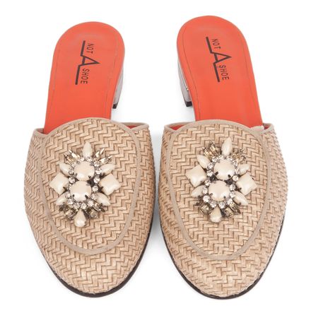 Slip On Palha Escura