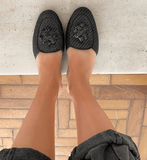 Slip-On-Palha-Preta