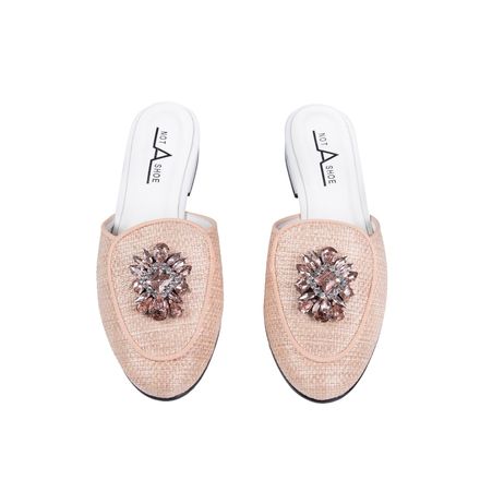 Slip On Palha Nude