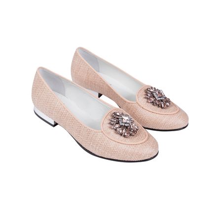 Loafer Palha Nude