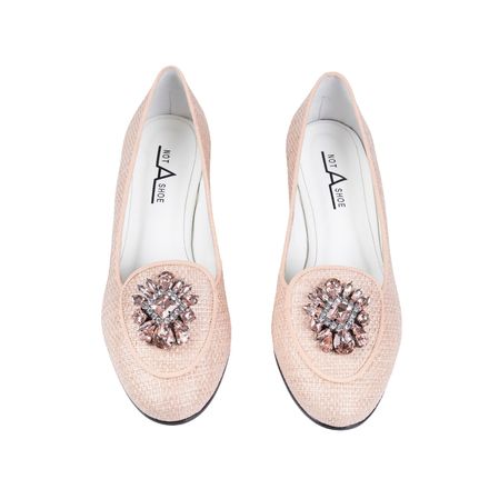 Loafer Palha Nude