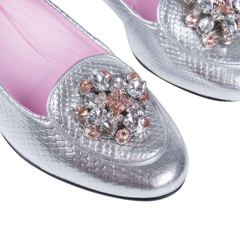 Loafer-Prata-Broche