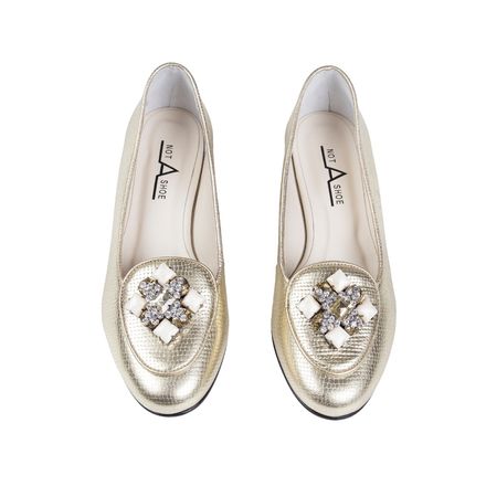 Loafer Metalizada