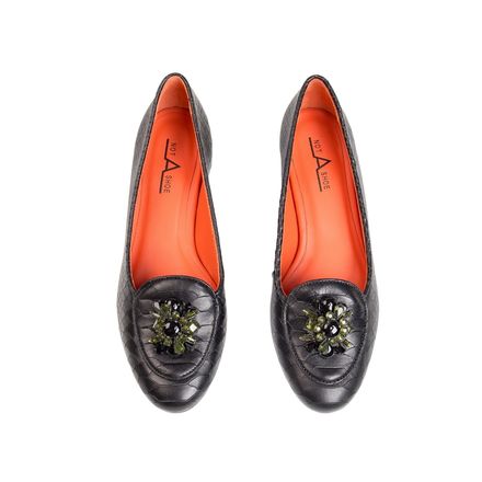 Loafer Croco Preto