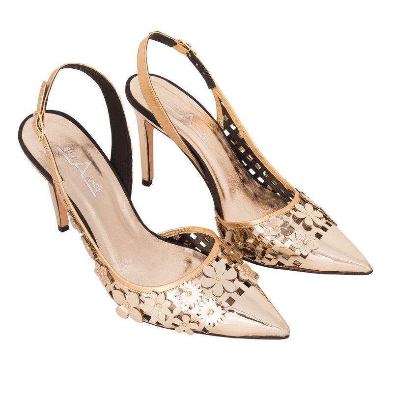 Scarpin-Flower-Ouro