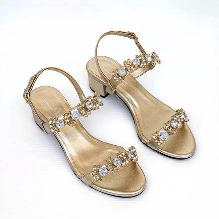 Sandália Teresa Ouro
