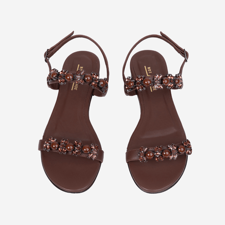 Rasteira Teresa Chocolate