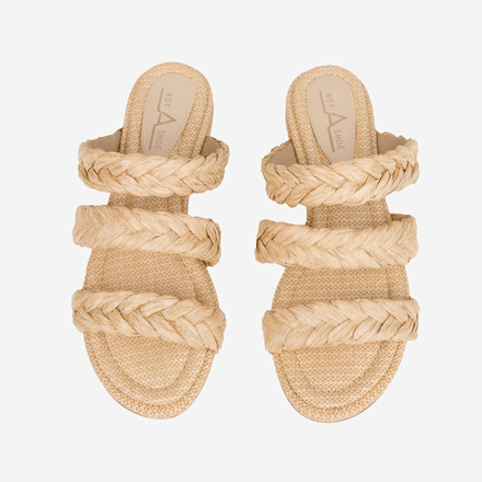 Rasteira Serena Palha